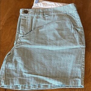 Green Gingham Old Navy Short